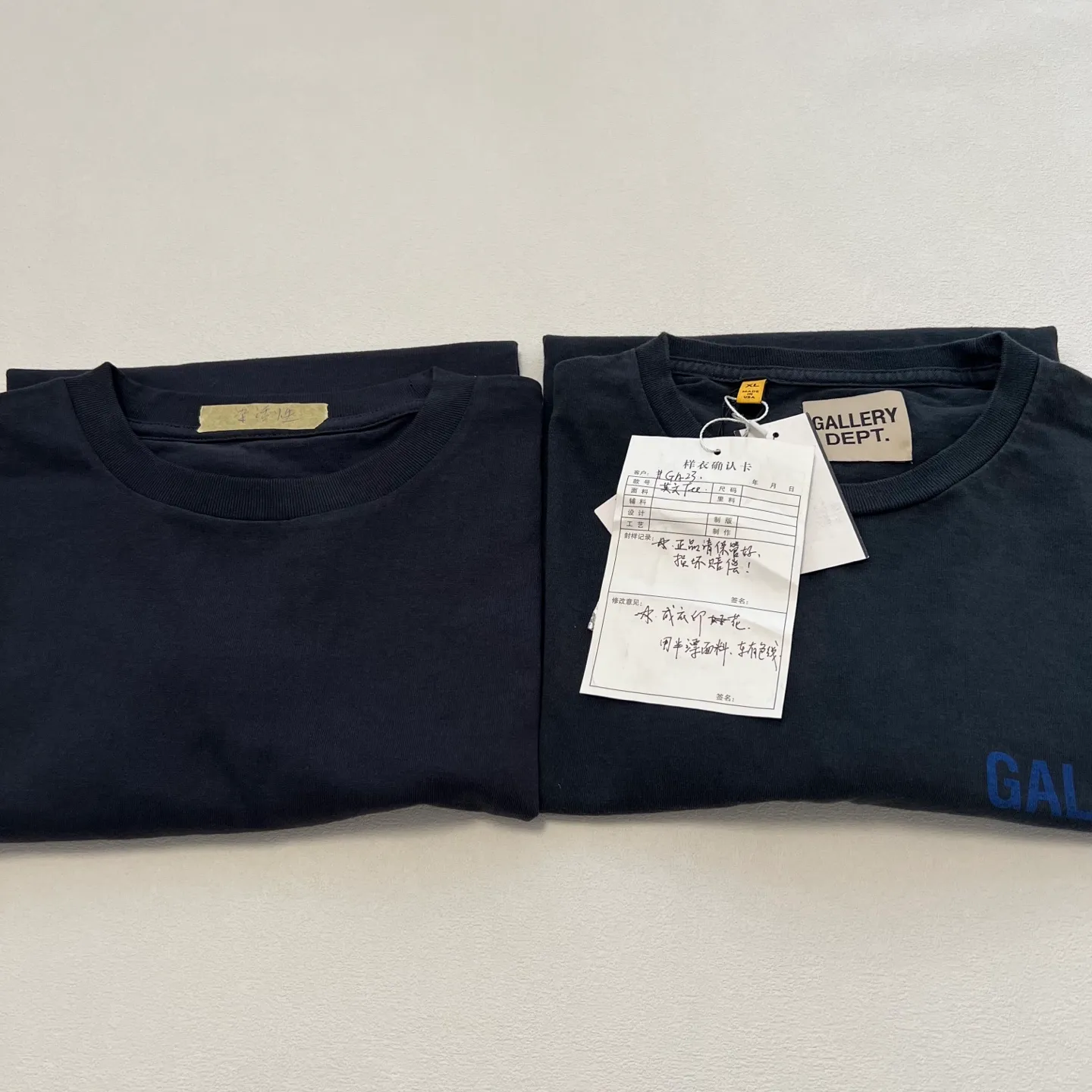 GALLERY DEPT. The new English TEE/French TEE are all made of garment dyeing and heavy washing!